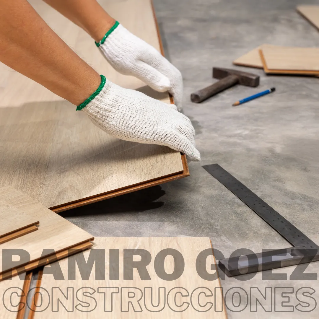 Referencia de piso laminado AC5 instalada en obra en Medellín - Instalación de Pisos Laminados en Medellín - Ramiro Goez Construcciones